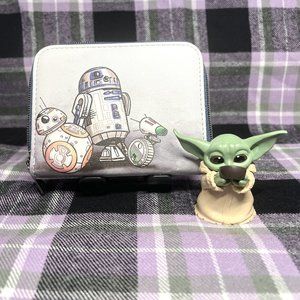 Loungefly Star Wars Droids Trio Zipper Wallet